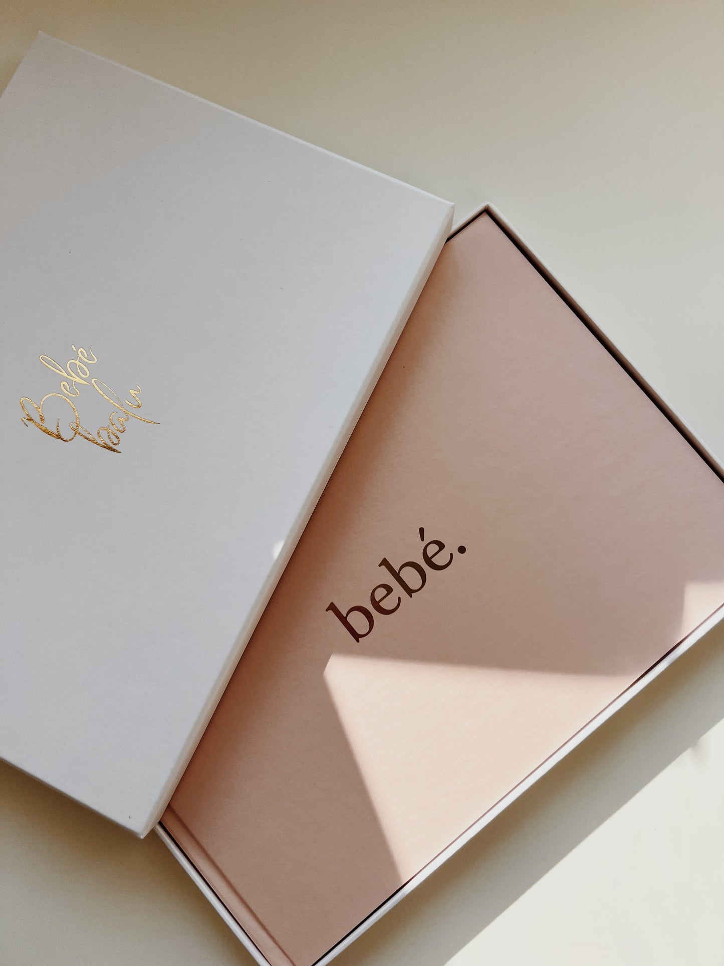 Baby memory book Bebé Soft Pink