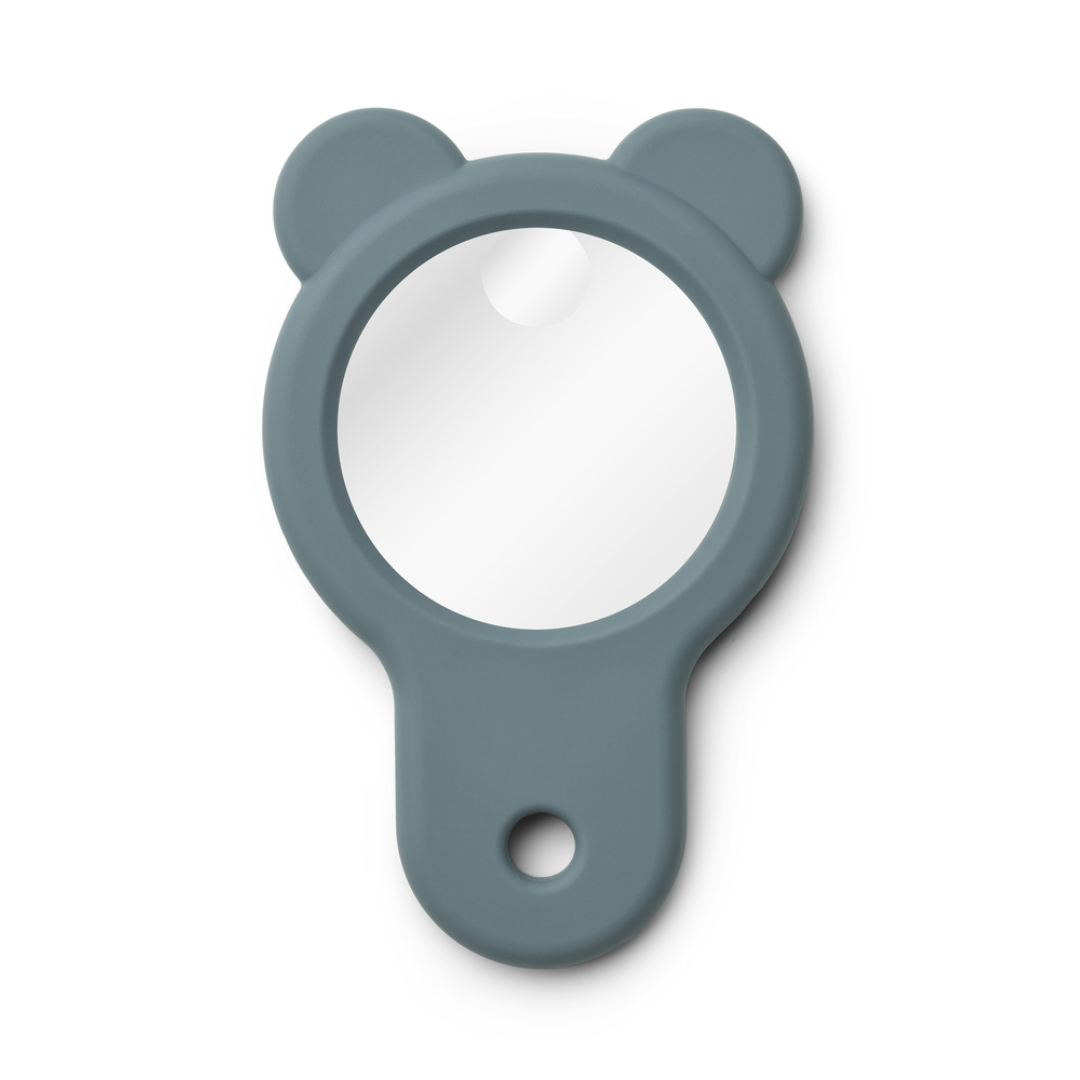 Silicone magnifying glass Roger Whale blue