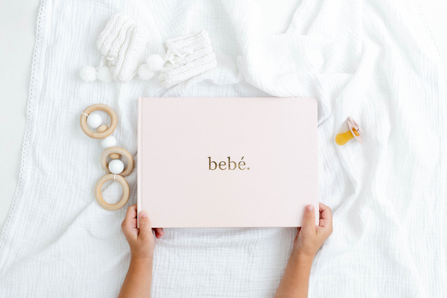 Baby memory book Bebé Soft Pink