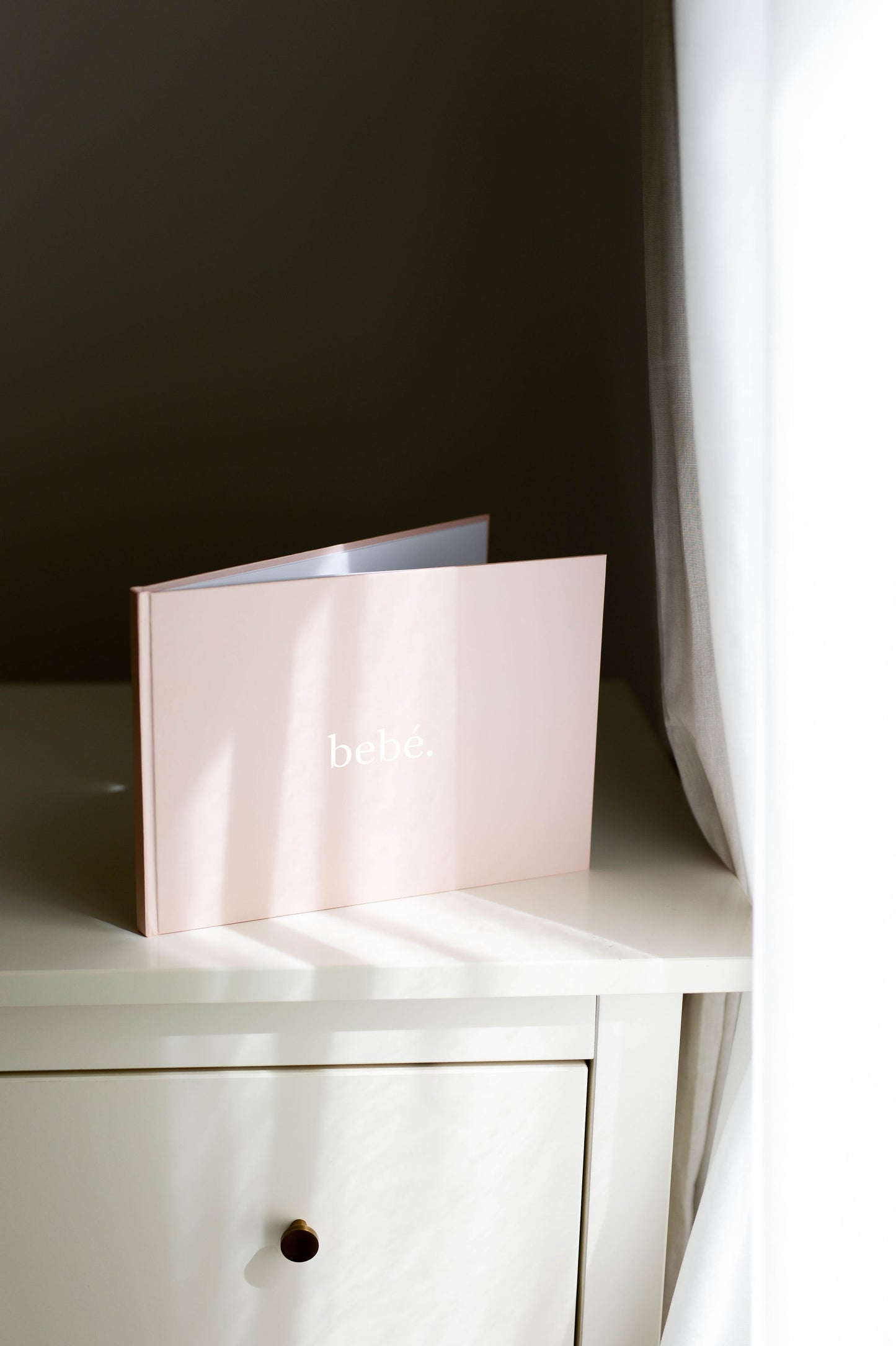 Baby memory book Bebé Soft Pink
