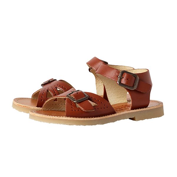 Sandali Pearl Chestnut Brown