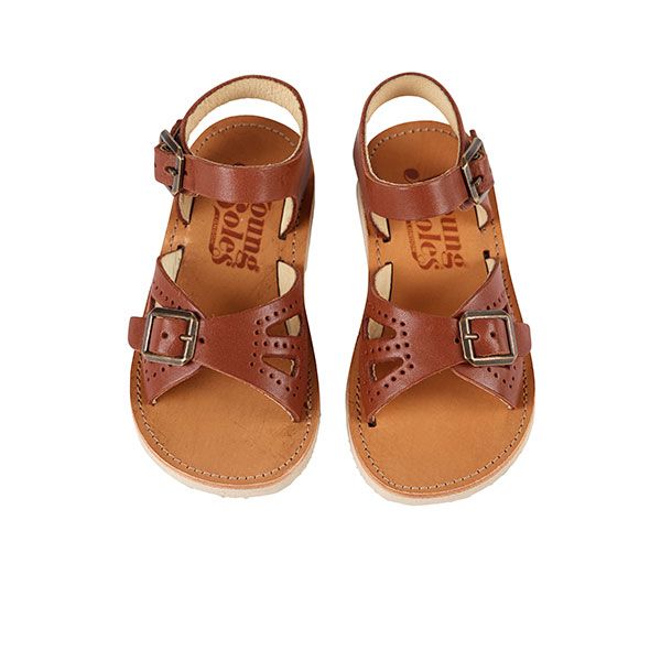 Sandali Pearl Chestnut Brown