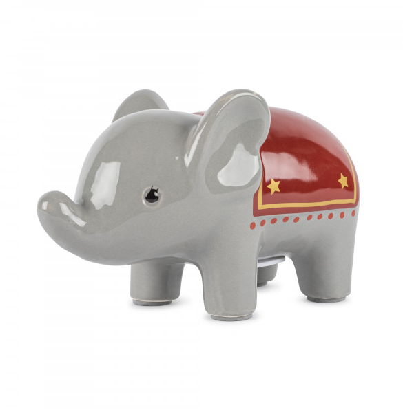 Elephant ceramic money box