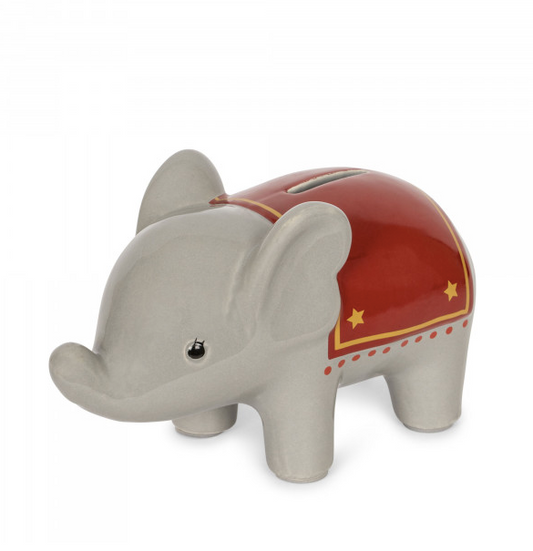 Elephant ceramic money box