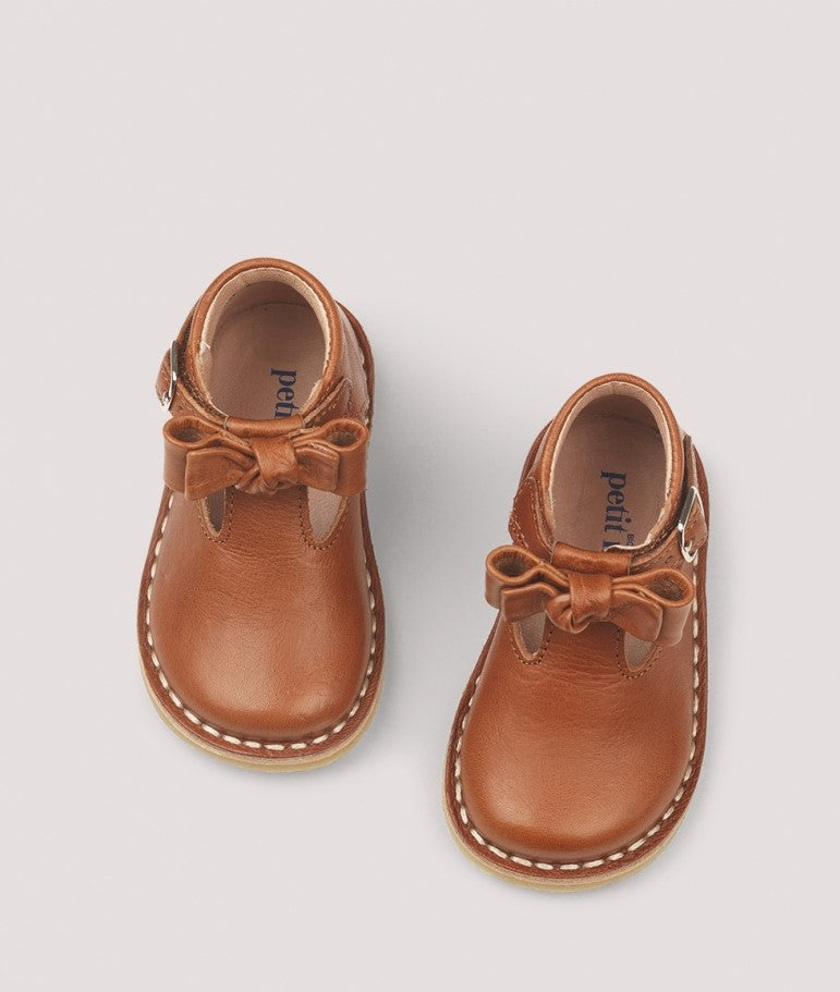 T-bar Bow Cognac