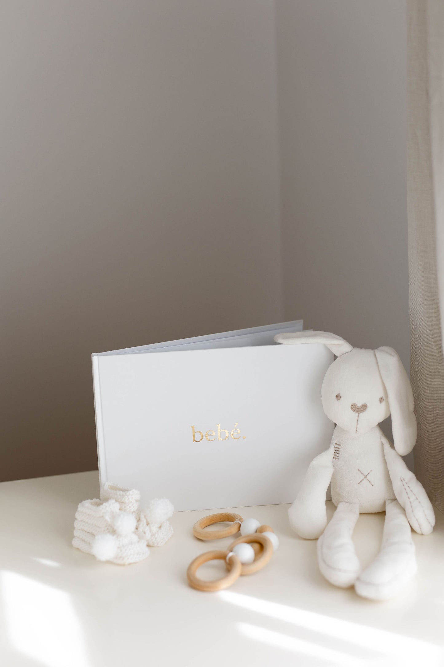 Baby memory book Bebé White