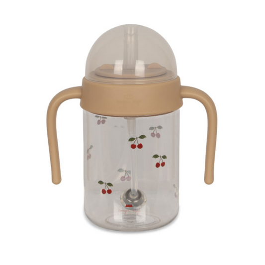 Cherry Baby bottle with handle