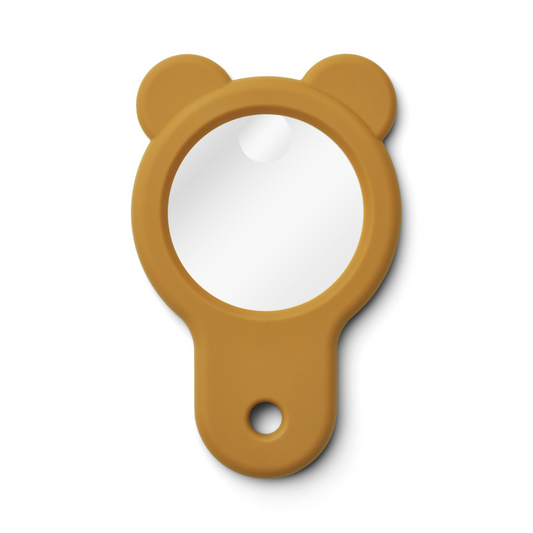 Silicone magnifying glass Roger Golden caramel