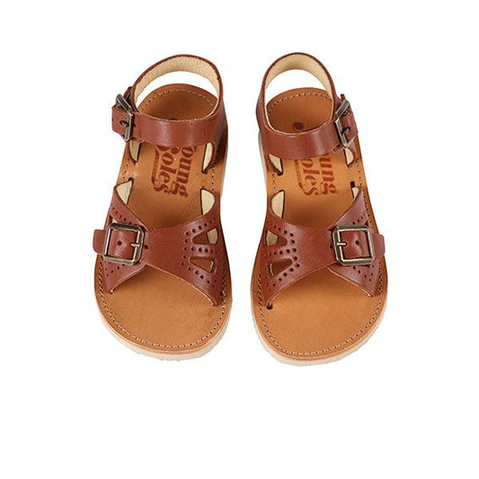 Sandals Pearl Chestnut Brown