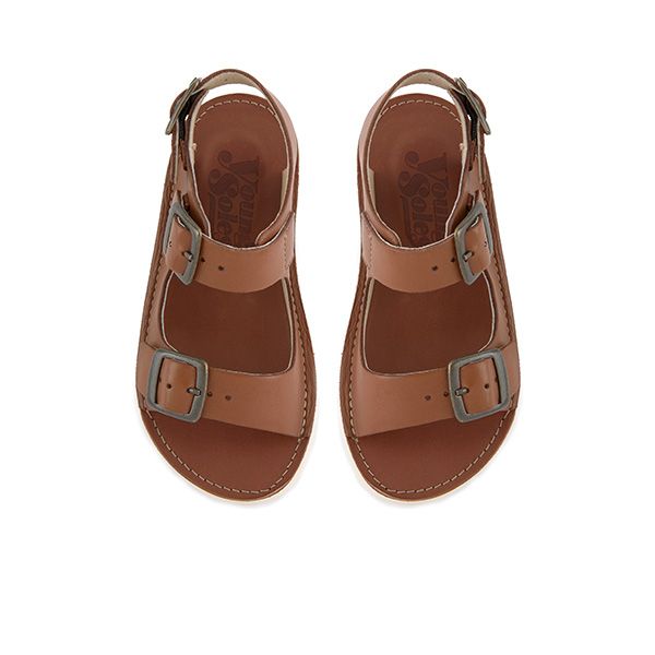 Sandali Spike Chestnut Brown