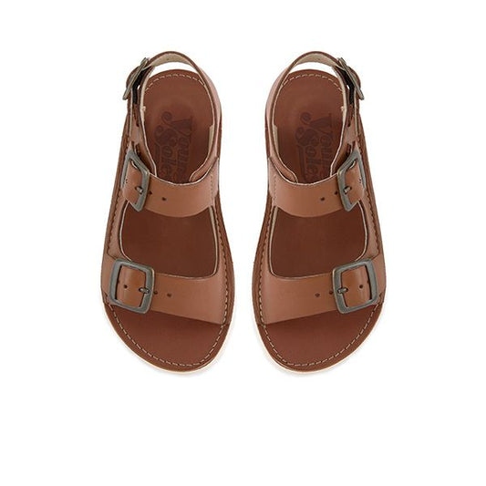 Sandali Spike Chestnut Brown